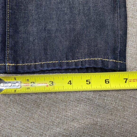 Levi's Made Crafted Tack Slim Denim Jeans Men's 29 Low Rise Blue-ish Black USA - Picture 11 of 16